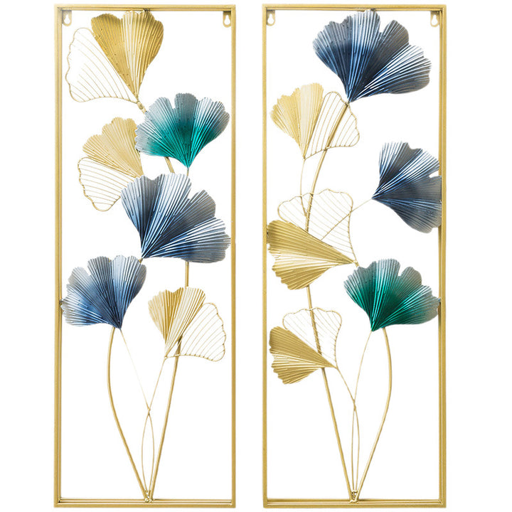 Decorative Wall Art Panel with Floral Design