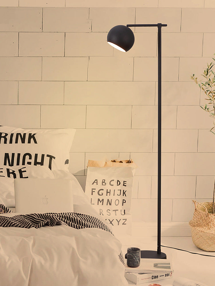 Modern adjustable reading lamp for the floor
