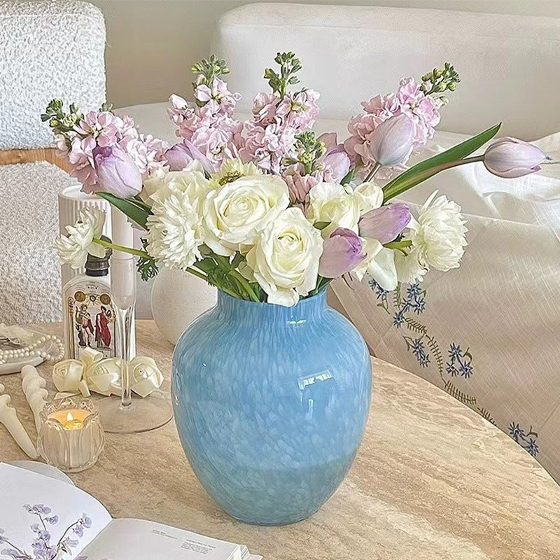 Artistic Handcrafted Glass Vase