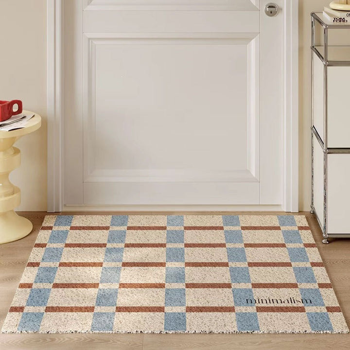 Geometric Pattern Indoor Entrance Mat for Home