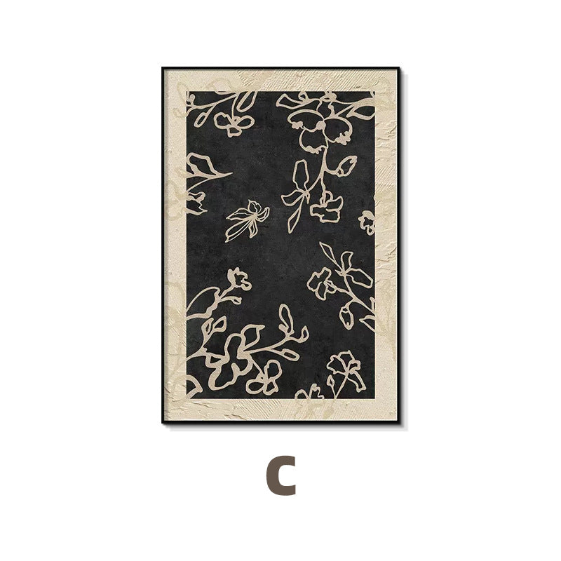 Floral Pattern Framed Wall Art