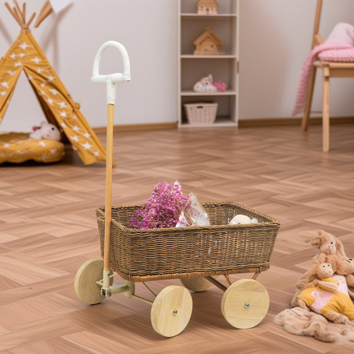 Handcrafted toy cart