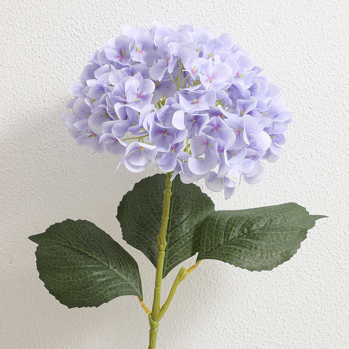 Artificial Hydrangea branch with detailed flowers