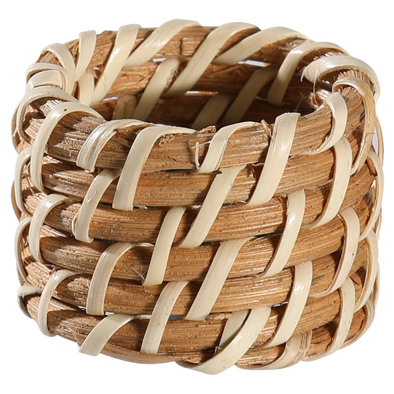 Handcrafted Natural Fiber Decoration Basket
