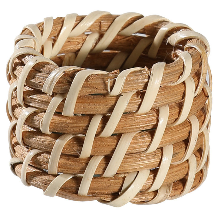 Handcrafted Natural Fiber Decoration Basket
