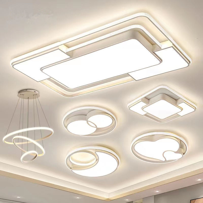 Stylish star-shaped ceiling lamp