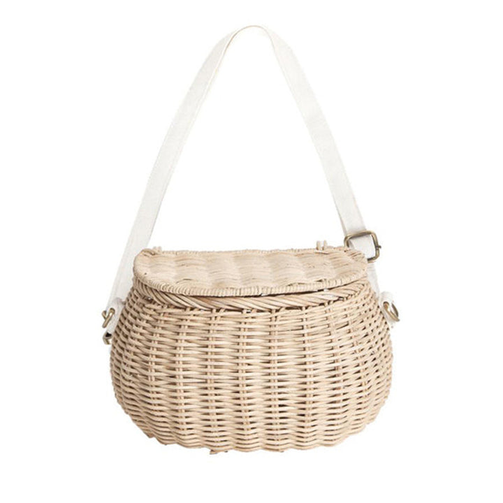 Handmade basket bag