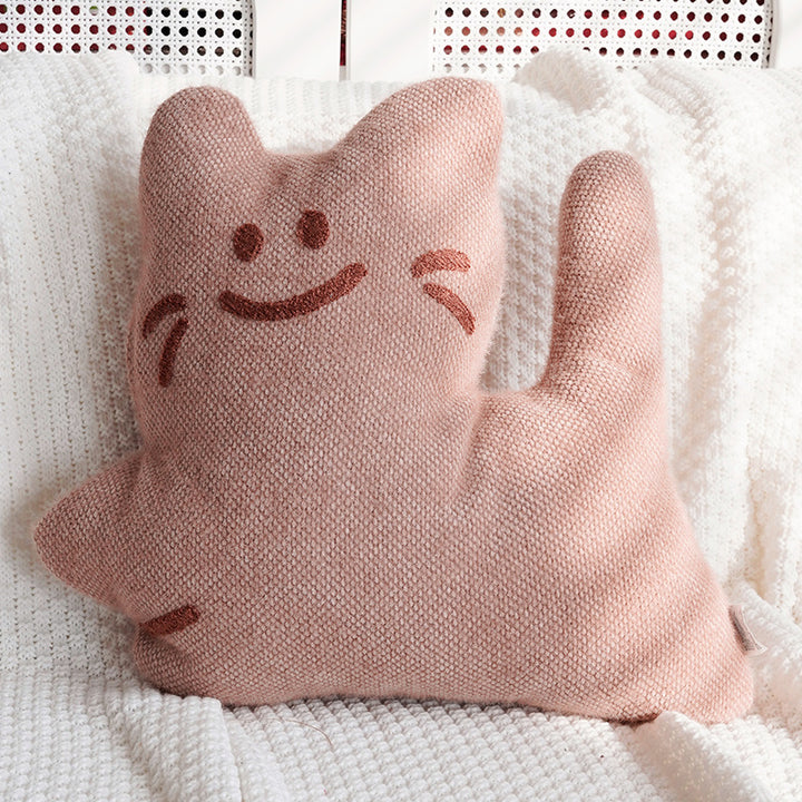 Banana-Shaped Decorative Pillow