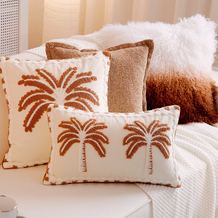 Decorative Palm Tree Accent Pillow