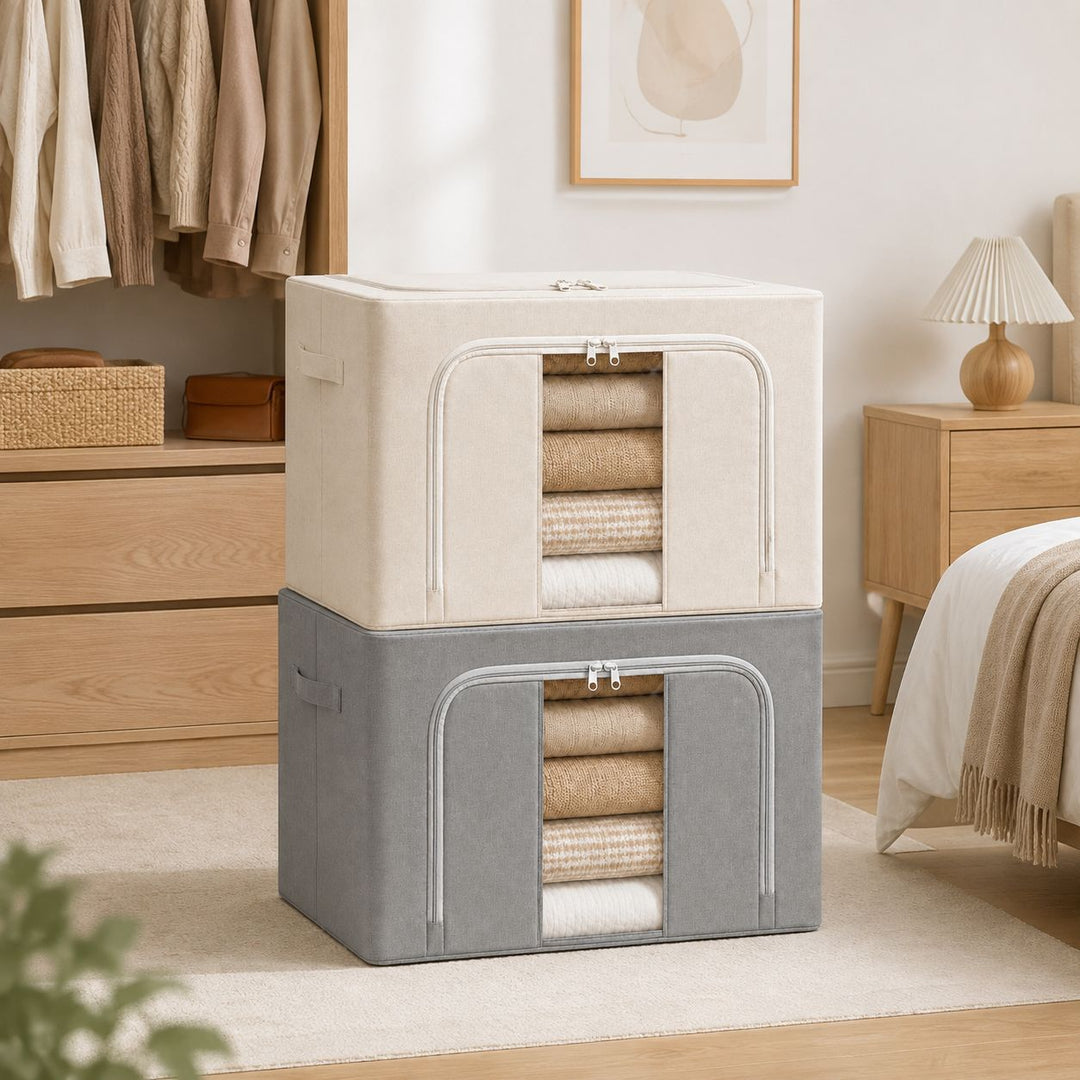 Foldable Fabric Storage Bins