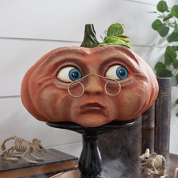 Funny Halloween Pumpkin Figure
