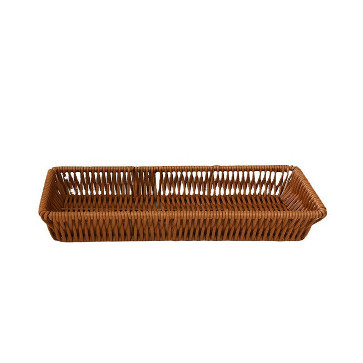 Stylish Woven Rectangular Serving Tray