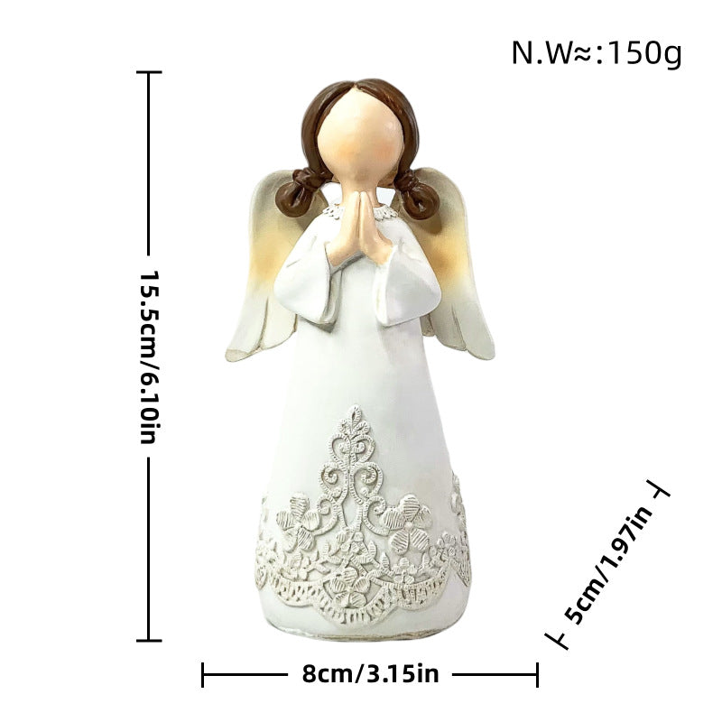 Angel-like decorative figure