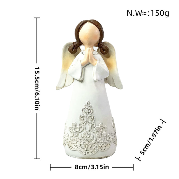 Angel-like decorative figure