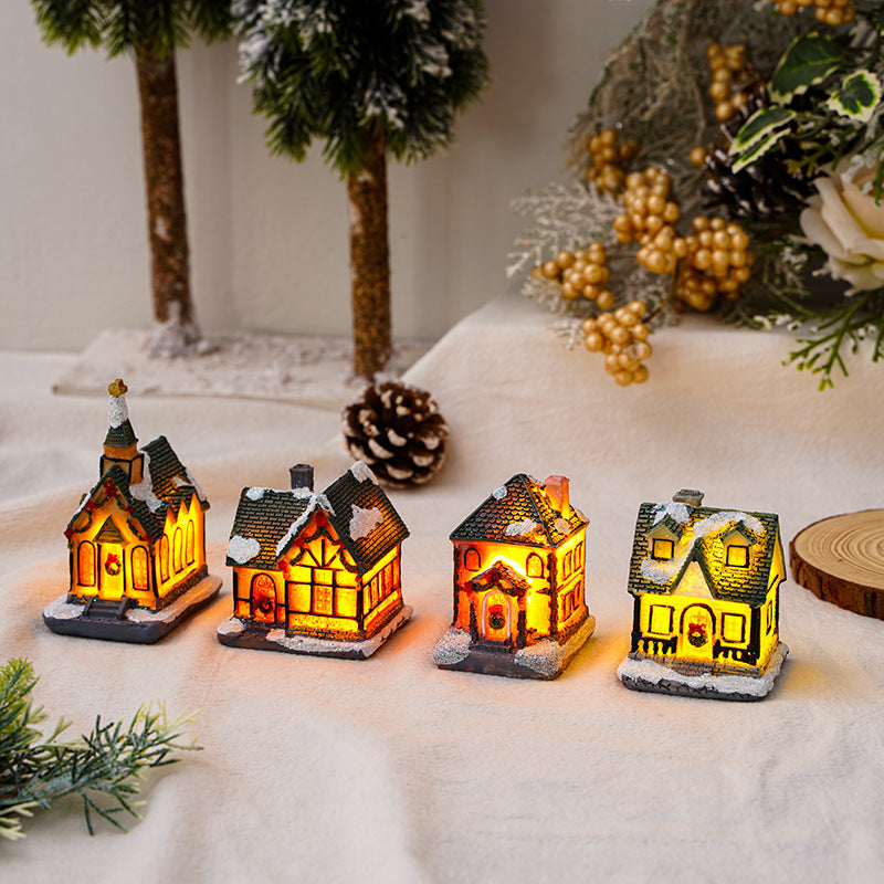 Illuminated Christmas decoration figure