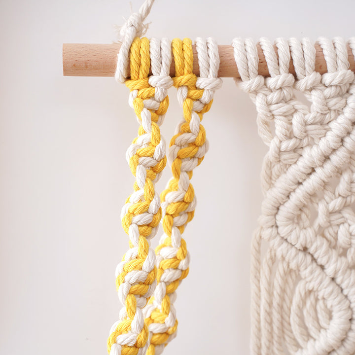 Decorative Macramé Swing Shelf