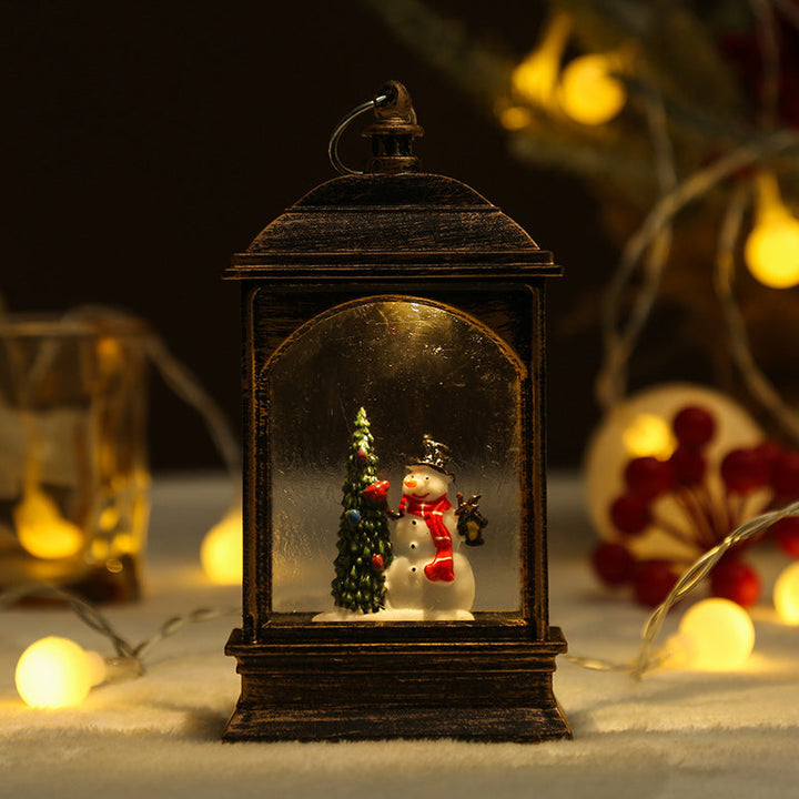 Decorative Snow Globe Lantern