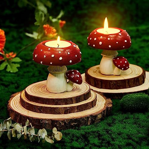 Decorative Mushroom Shaped Planter