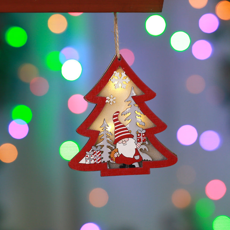 Christmas tree hanging decoration in star shape