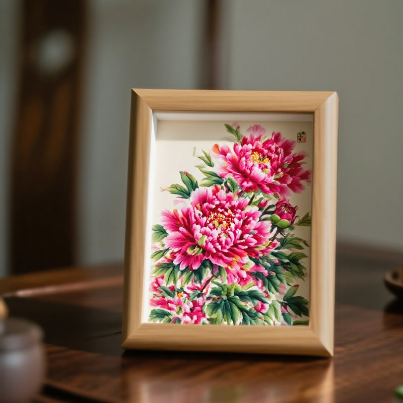 Elegant Floral Framed Artwork