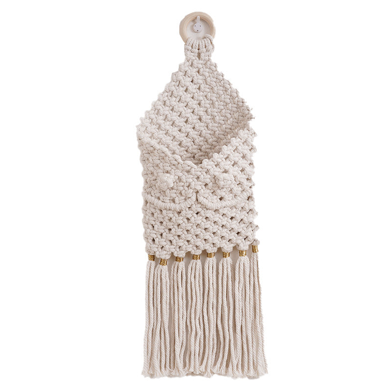 Macramé Decorative Wall Organizer