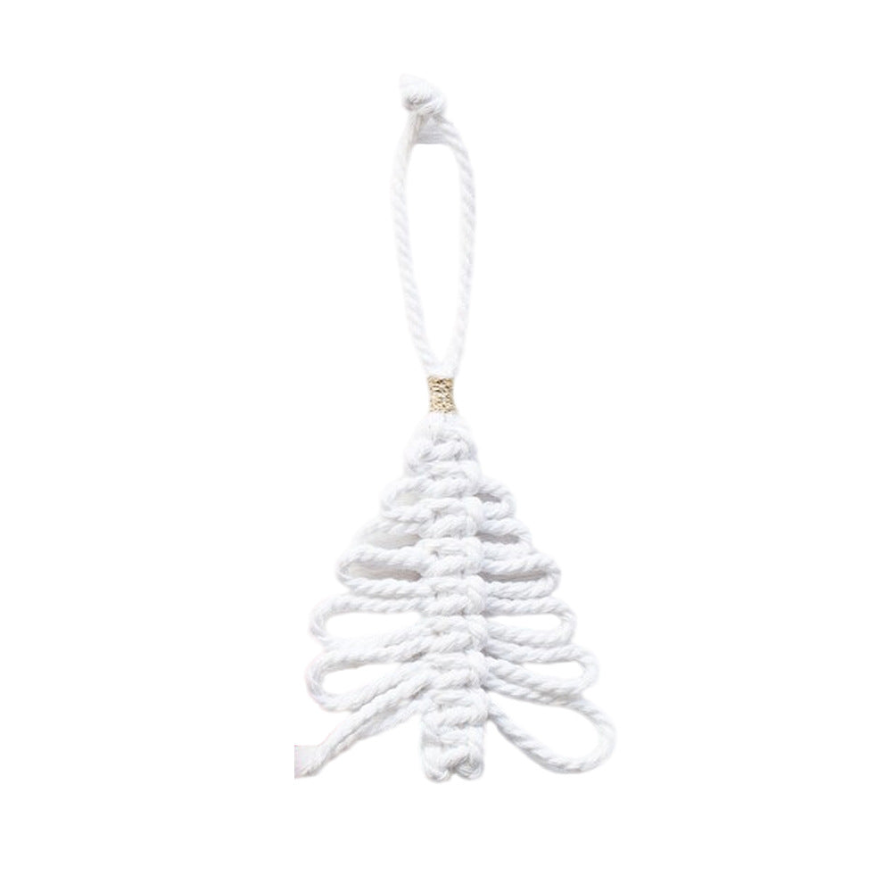 Macrame Christmas Tree Ornament