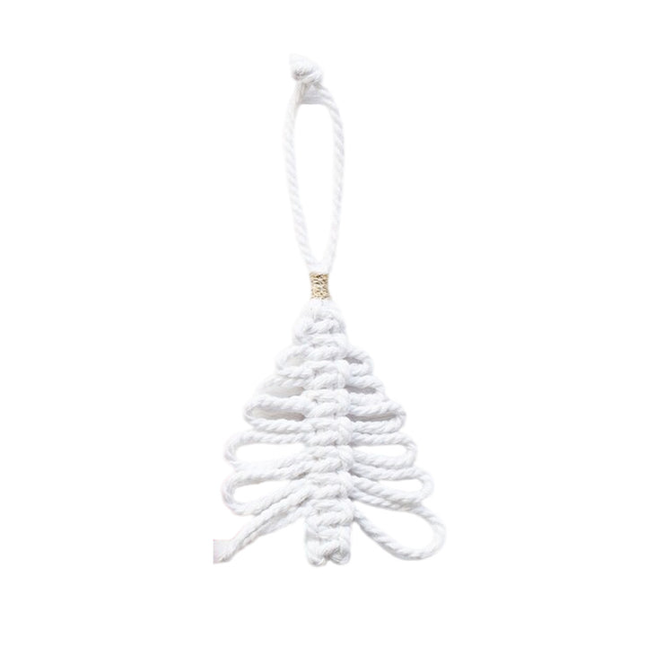 Macrame Christmas Tree Ornament