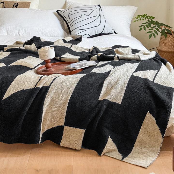 Abstract Patterned Throw Blanket