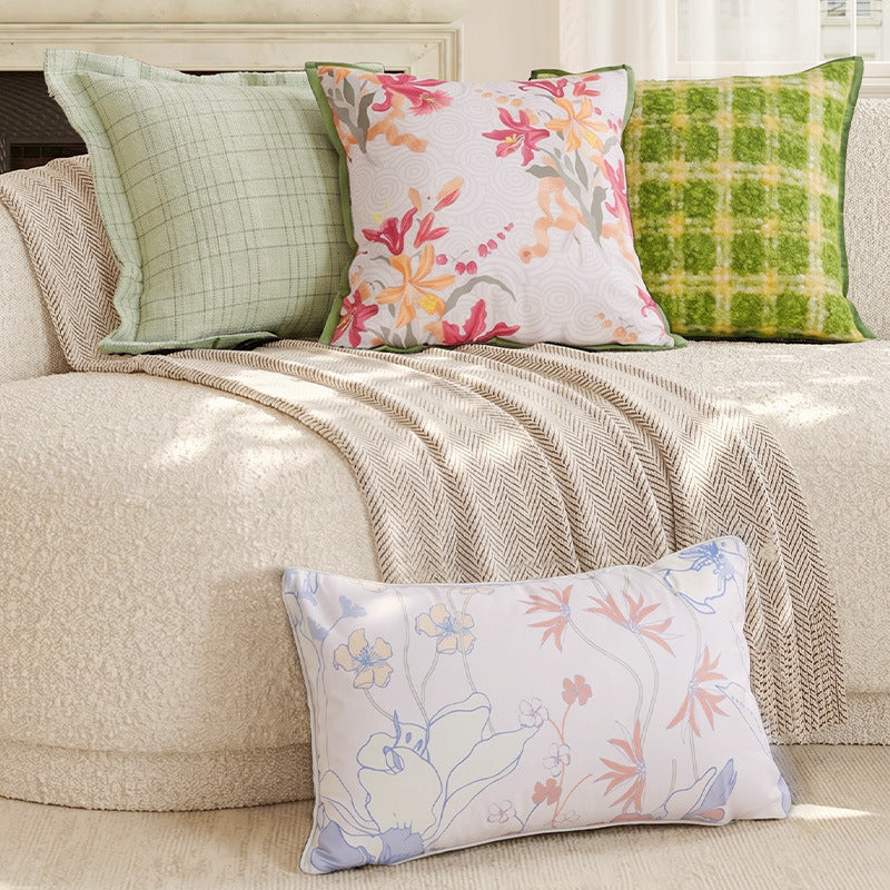 Decorative Ruffled Throw Pillow