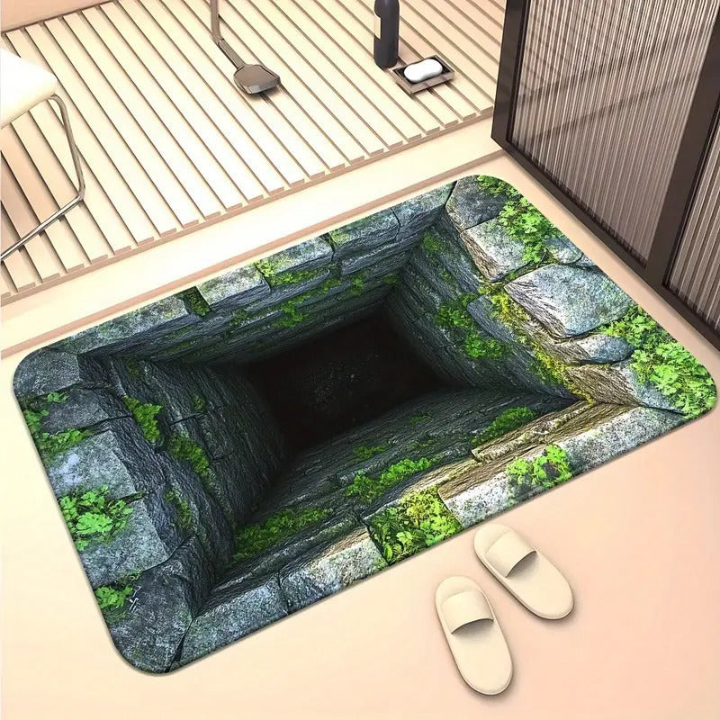 3D Illusion Welcome Mat