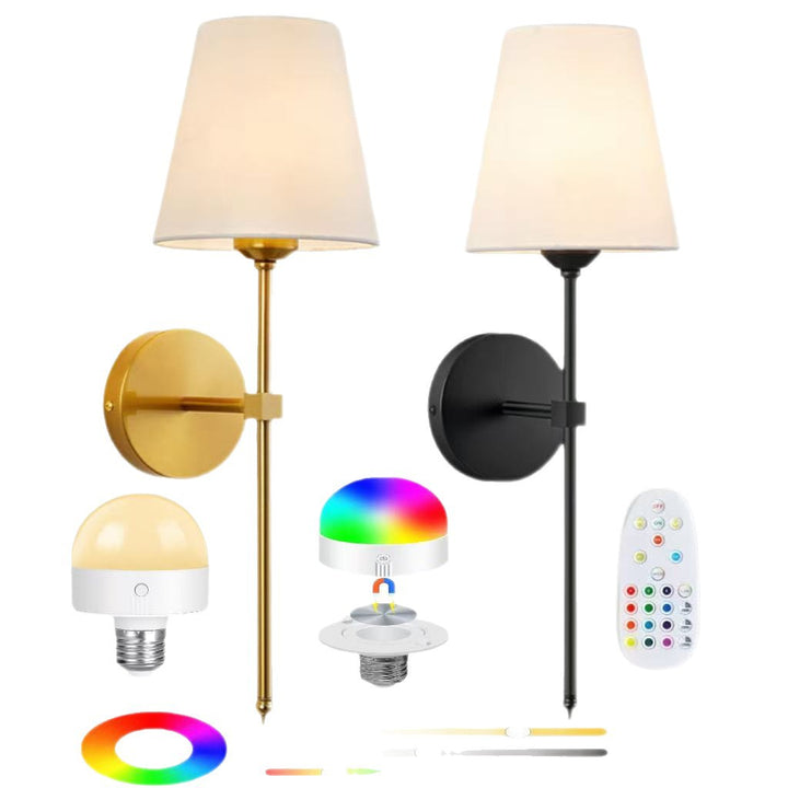 Wall-mounted elegant wall light