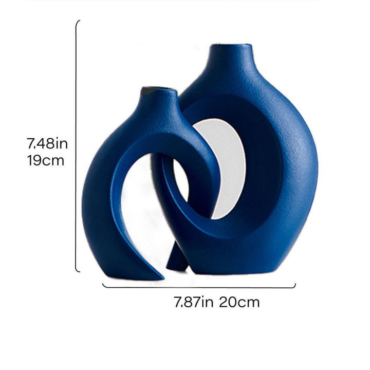 Artistic Abstract Vase Set