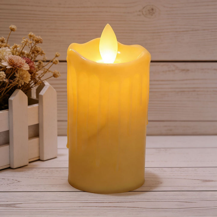 Atmospheric LED candle