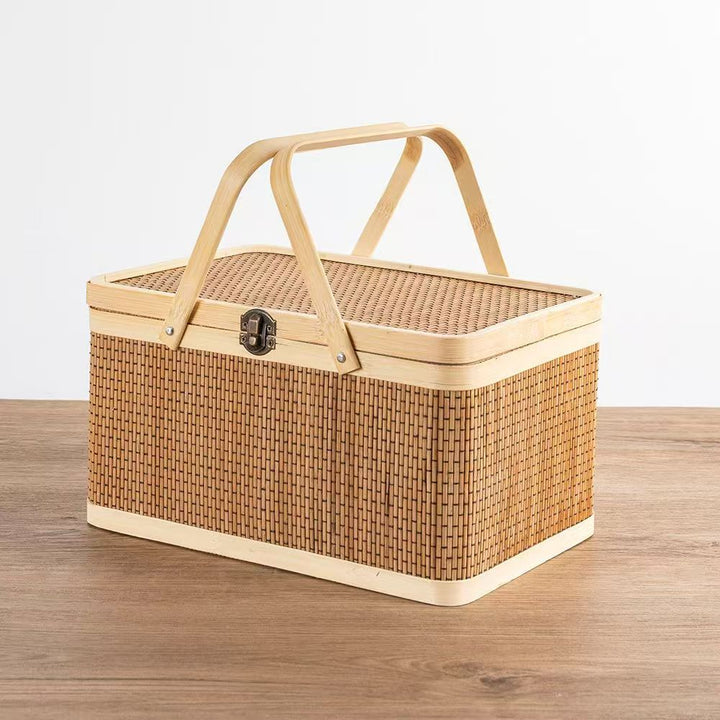 Practical Storage Basket Made of Rattan