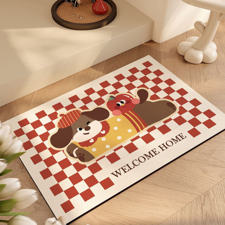 Cute Cartoon Animal Bath Mat