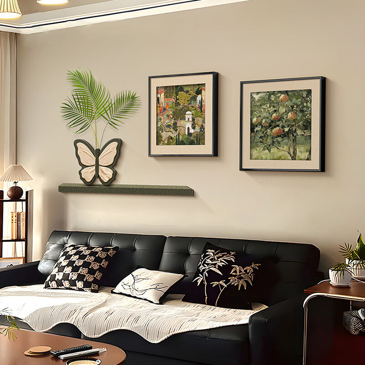 Framed Butterfly Decorative Art