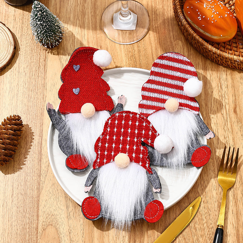 Festive tablecloth decoration