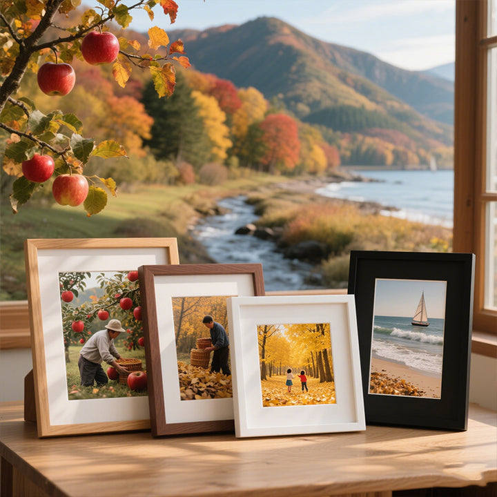 Premium Wooden Photo Display Frame