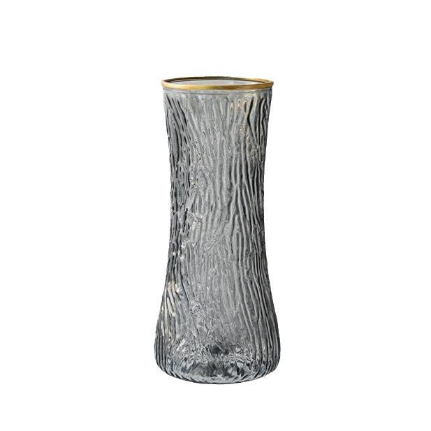 Textured Glass Water Pitcher