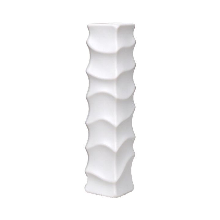 Decorative Slim Wave Vase