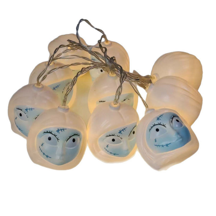 Decorative Halloween LED Pumpkin Ghost Bat String Lights