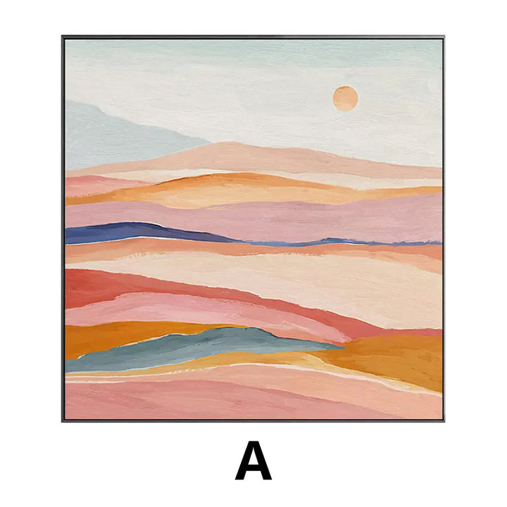 Abstract Landscape Framed Wall Art