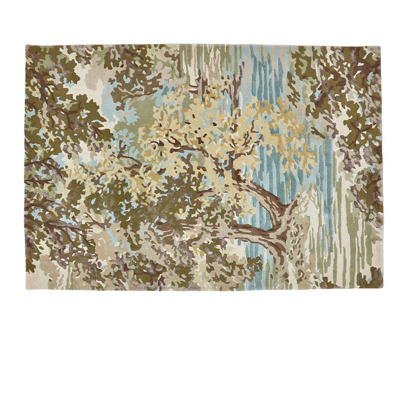 Nature-Inspired Decorative Area Rug