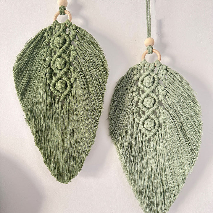 Bohemian Leaf Wall Hanging