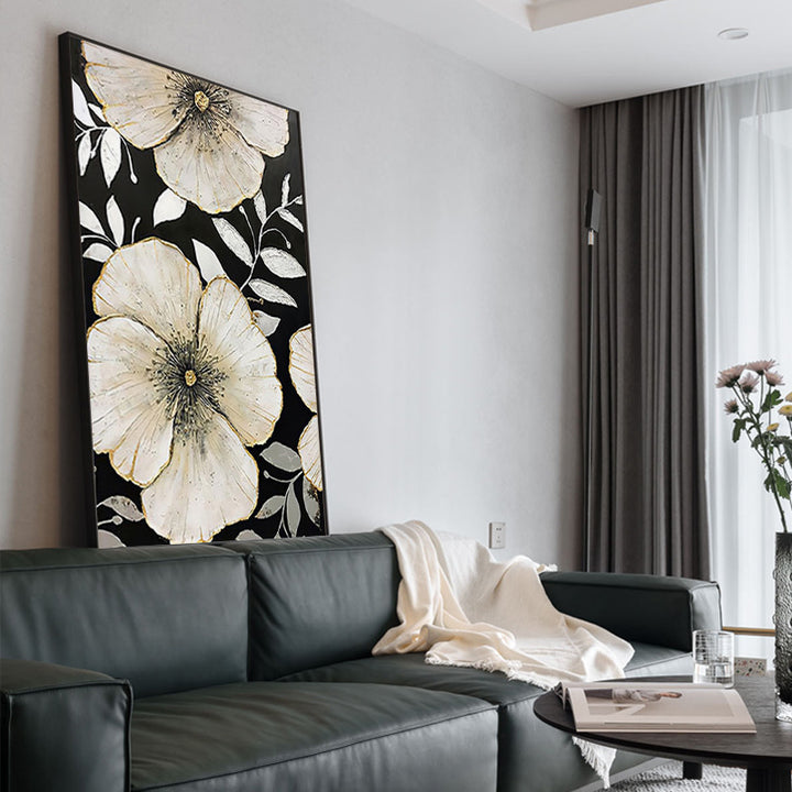 Floral Canvas Wall Decor