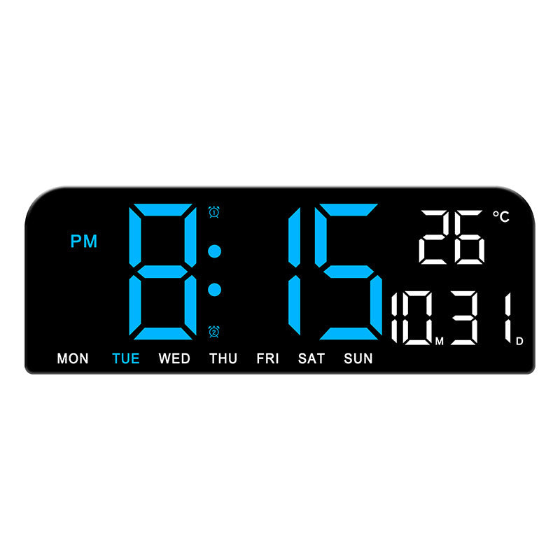 Digital Multifunctional Alarm Clock with Temperature Display