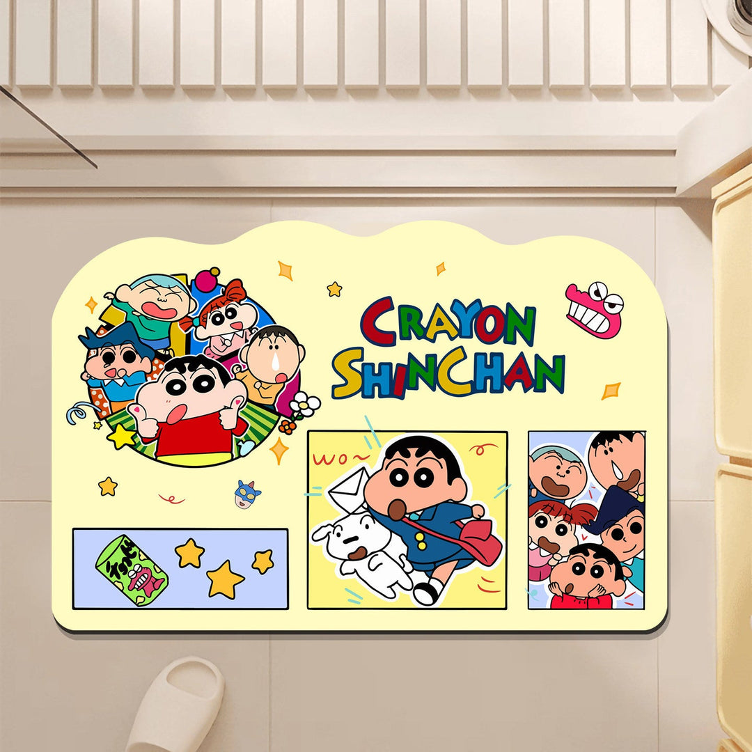 Cartoon Character Bathroom Mat