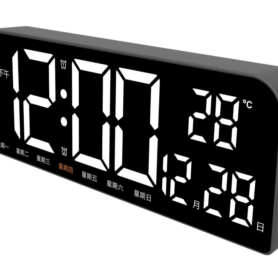 Digital Multifunctional Alarm Clock with Temperature Display