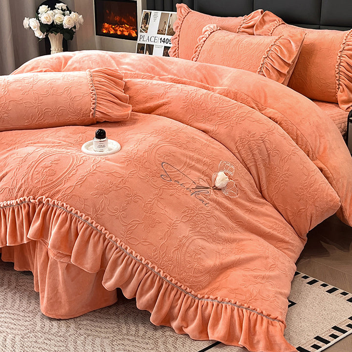 Luxurious Embroidered Bedding Set
