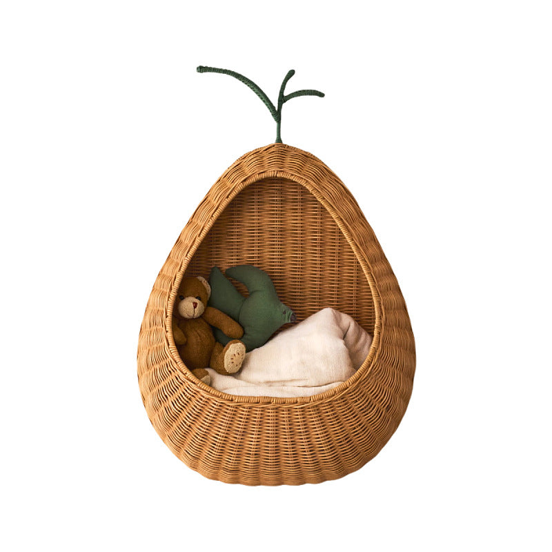 Wall basket in modern fruit design